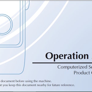 Brother 885-V15 owners manual PDF digital download