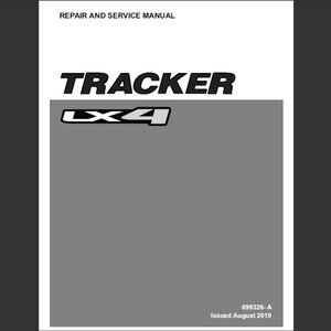 2020 Tracker off Road LX4 72v electric powered vehicle Repair workshop service manual pdf Digital Download