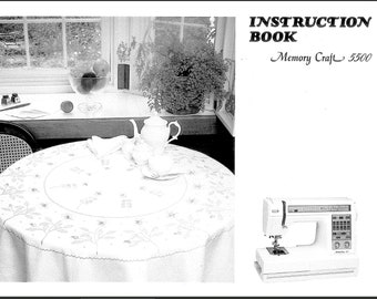 Janome 5500 Manual - Etsy