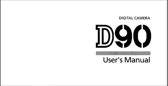 Nikon D90 User Owners Manual PDF Digital Download - Etsy