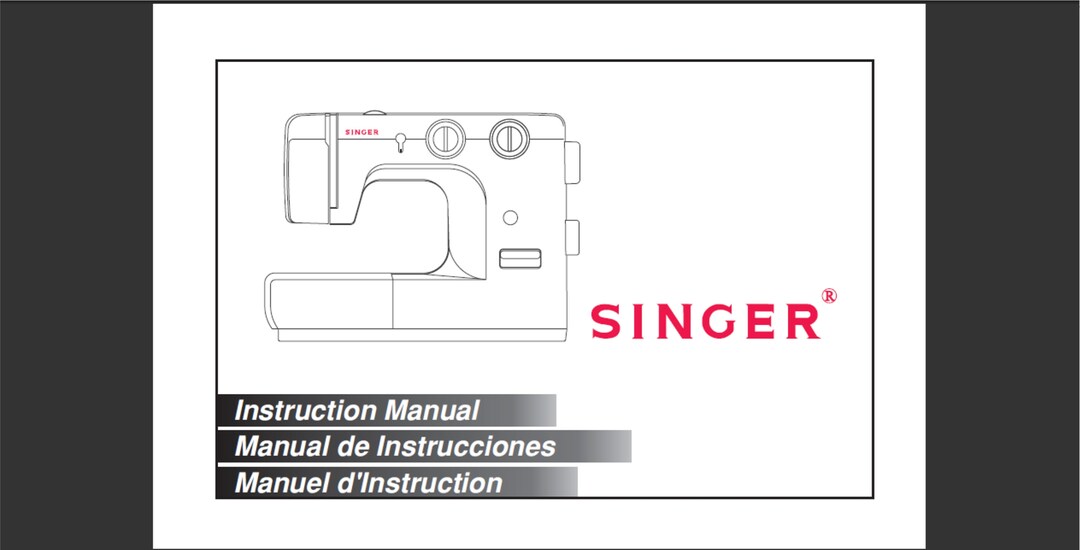 Singer Heavy Duty 4452 Owners Manual PDF Digital Download Etsy