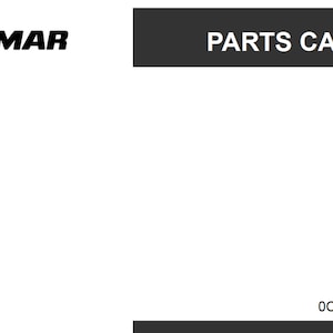Manuale PDF con elenco dei pezzi di ricambio per pala gommata Yanmar V4-6 BR