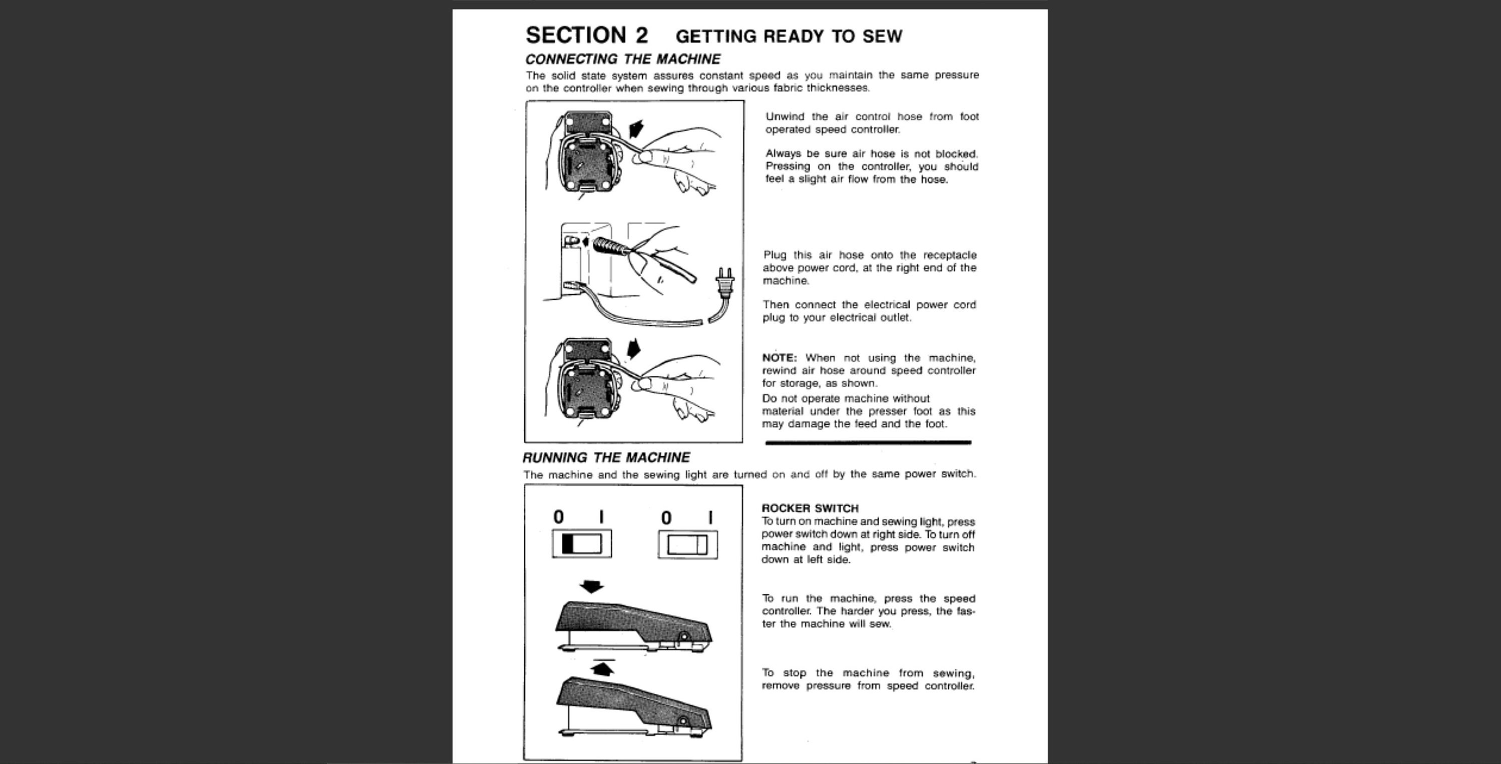 Singer 7033 Singer 7035 and Singer 9410 Owners Manual PDF Etsy