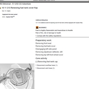 BMW R 1250 GS ADVENTURE K51 11 Workshop Service Manual image 7