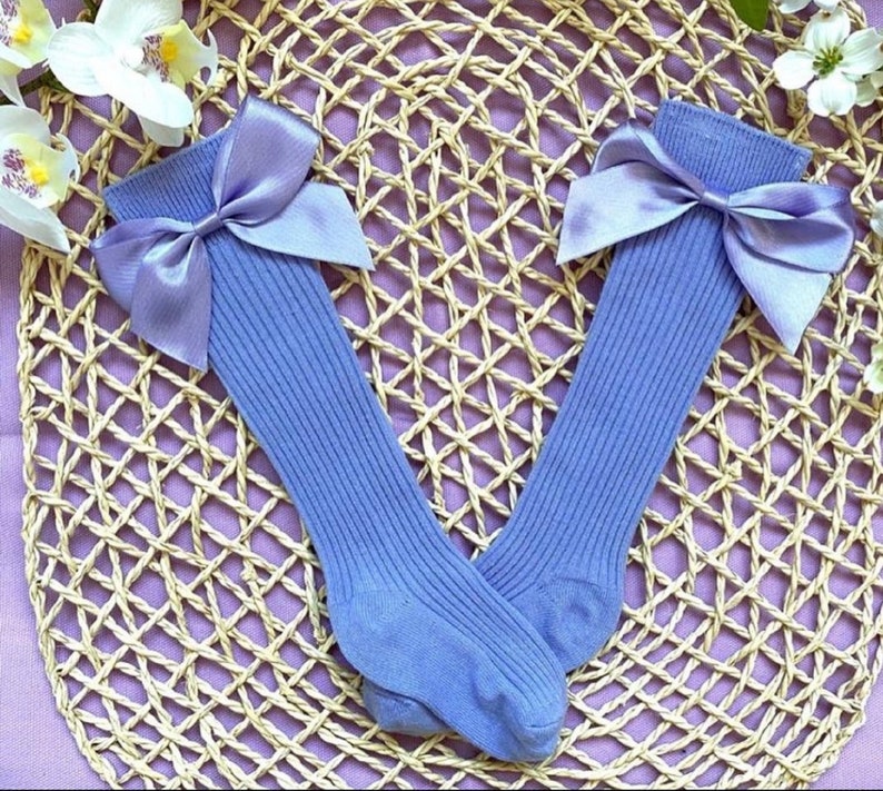 Baby Girl Knee High Socks Baby Spring Summer Knee High Socks Etsy