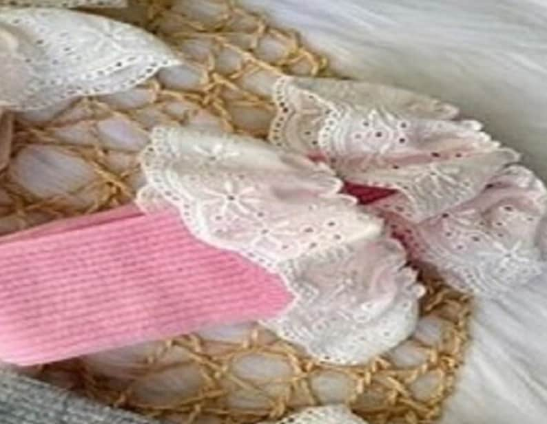 Lace Ribbed Knit Baby Girl Socks , Photoshoot Outfit Vintage ,Vintage Style Frilly Socks , Baby Girl Fall Accessories,Knee Length Stockings image 10