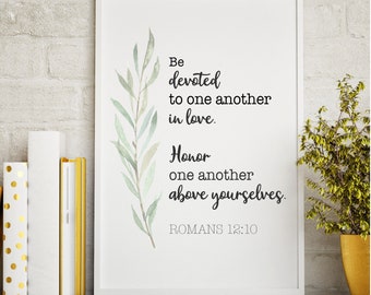 Be Devoted To One Another {Poster} Be Devoted To One Another {Poster}