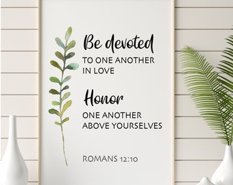 Be Devoted To One Another {Poster} Be Devoted To One Another {Poster}