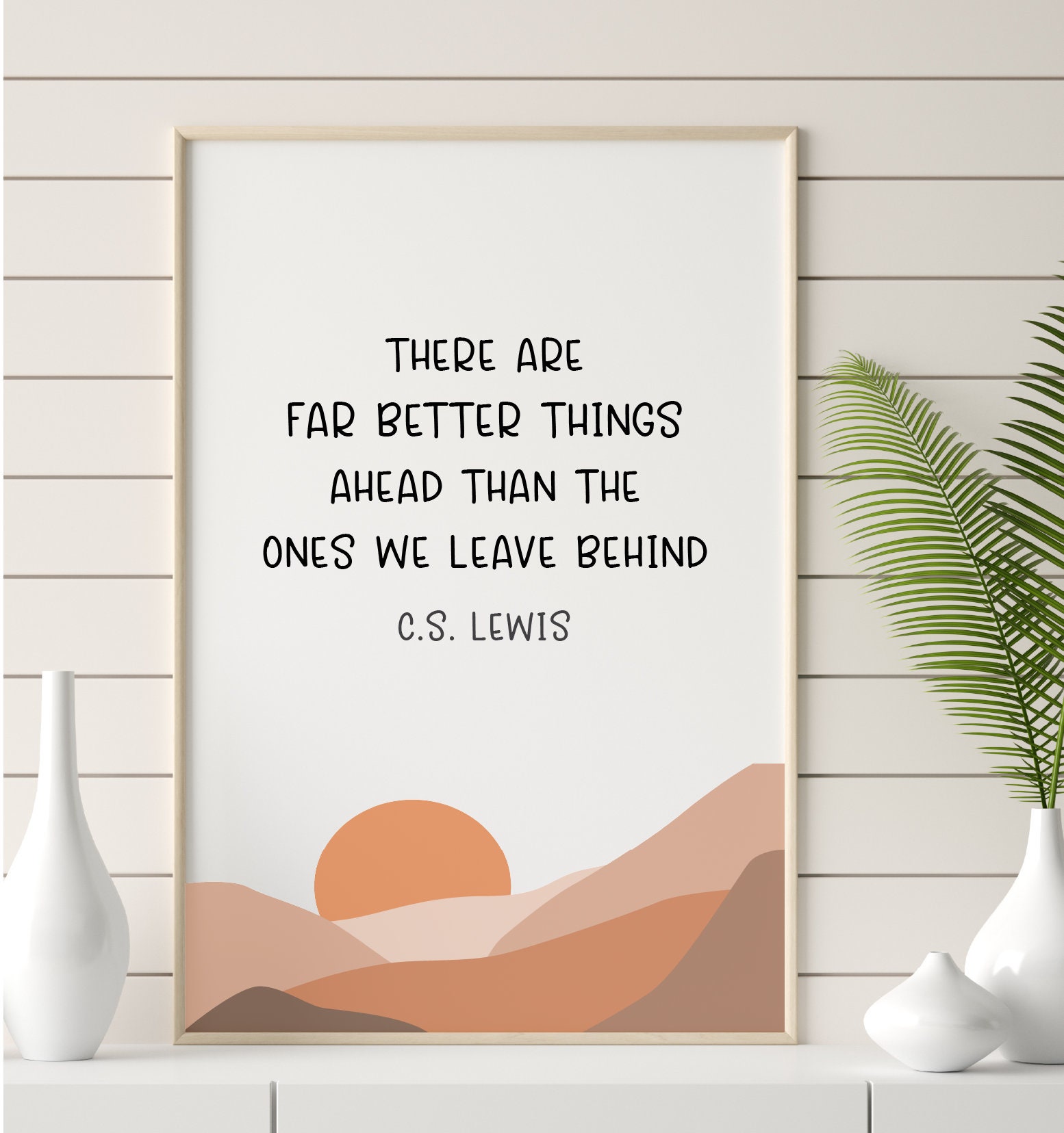 There Are Far Better Things Ahead C.S. Lewis Printable - Etsy