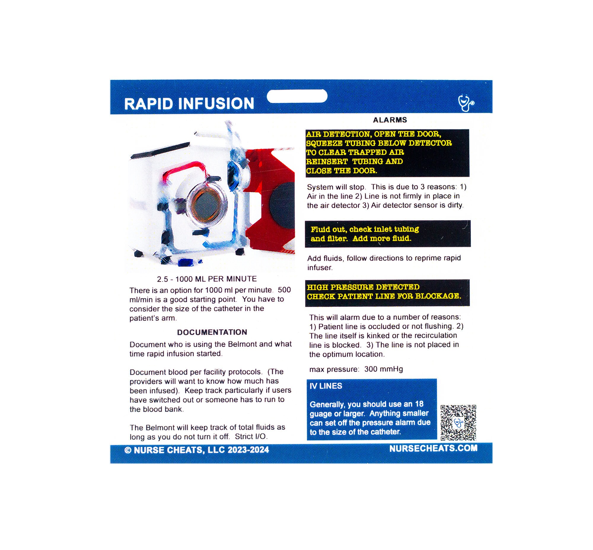 Rapid Infusion Badge for Trauma Nurses Etsy