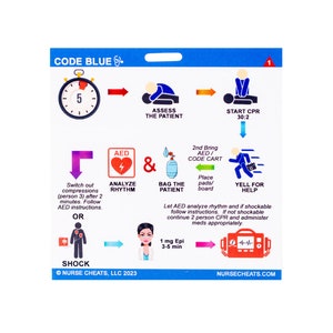 Code Blue Badge for Nurses