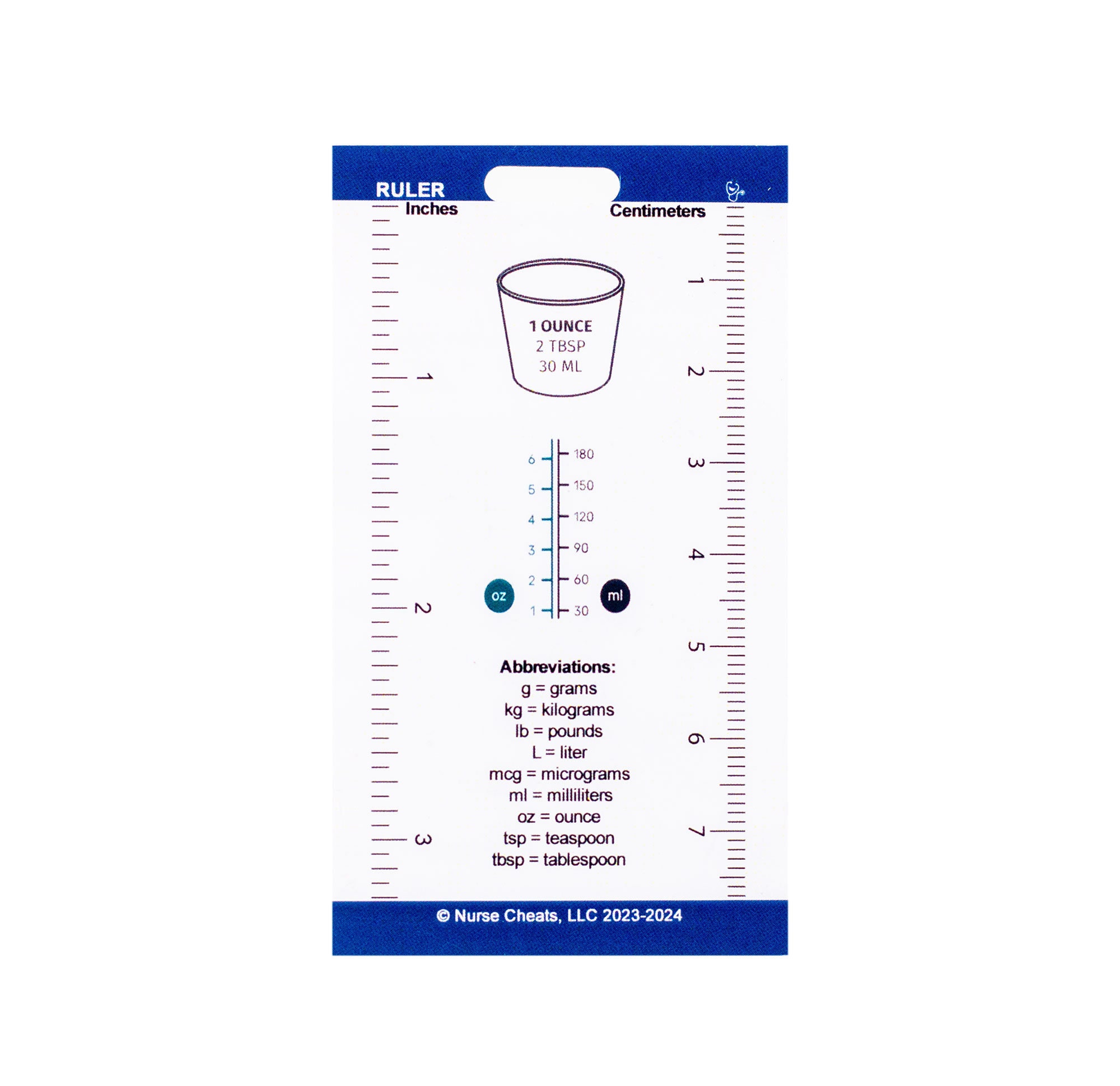 Weight Ruler Nurse Badge Ruler: Weight Conversion Chart - Etsy