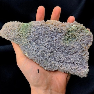 XL X-LARGE Raw Grape Agate Cluster Blue Crystal Cluster Purple Crystal Cluster Grape Agate Specimen Raw Grape Agate
