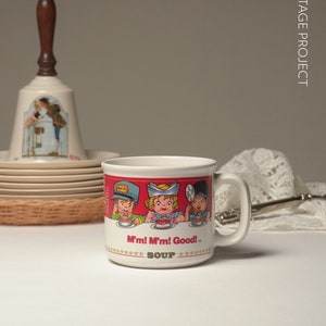 Vintage 1997 M’m! M’m! Good! Kids Campbell’s Soup Mugs By Westwood