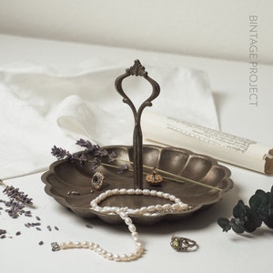 Vintage Trinket with Handle
