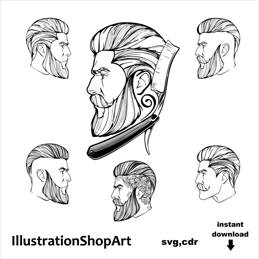 Barber Svg Barber Shop Barber Pack Barber Svg Pack - Etsy