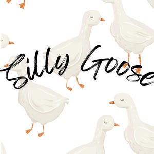 Silly Goose Digital Print