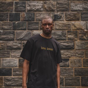 Moonman Theme Theme Pima Cotton Tee (Noir)