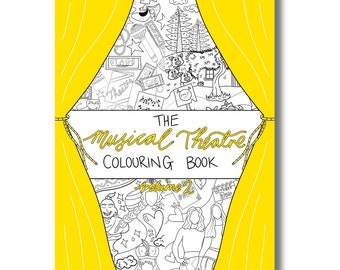 Libro da colorare del teatro musicale, volume 2