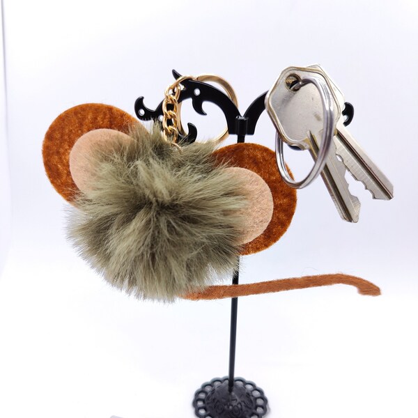 Monkey Ball Keychain Etsy