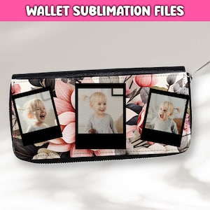 Foto Brieftasche Vorlage, Brieftasche Foto Vorlage, Größe 8x3.5, Benutzerdefinierte Foto Brieftasche Sublimation, personalisierte Foto Brieftasche, bearbeitbare Vorlage