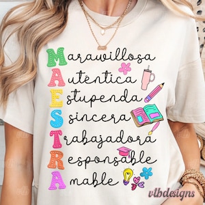Retro Maestra png-sublimatieontwerp downloaden, Teacher&#39;s Day png, School Vibes png, Teacher Life png, terug naar school png, digitale download