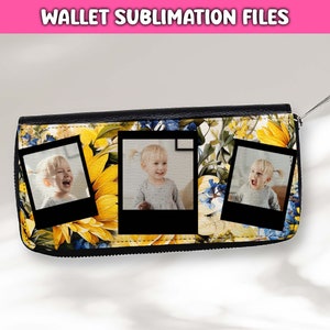 Foto Brieftasche Vorlage, Brieftasche Foto Vorlage, Größe 8x3.5, Benutzerdefinierte Foto Brieftasche Sublimation, personalisierte Foto Brieftasche, bearbeitbare Vorlage