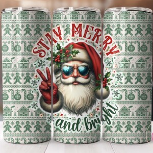 Weihnachten Tumbler Wrap Sublimationsentwürfe - Weihnachtsbecher png - Weihnachten png - Tumbler Designs - 20 Unzen Tumbler Wrap - Digital Png