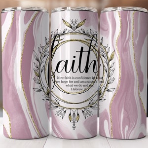 Bible Verse 20 oz Skinny Tumbler Affirmations Tumbler, Christian Quotes, Sublimation Wrap Tumbler Digital Download, Christian Floral