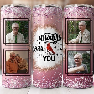 Photo Memorial Tumbler Wrap, Child Memorial Sublimation Tumbler Designs, 20oz Skinny Tumbler Design Png, Photo Tumbler, Digital File