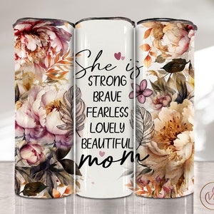 Mother&#39;s Day Quote Mom Quote Mom Tumbler Wrap PNG Seamless Tumbler Designs 20oz Skinny Tumbler Templates