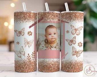 Picture Tumbler Wrap PNG, 20oz Skinny Tumbler Sublimation Designs, Bundle Photo Tumbler Wrap, Image Tumbler PNG, Digital Download