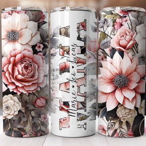 Mothers Day Tumbler Wrap Png, 20oz Sublimation Tumbler Designs, Mom Tumbler Png, Mama Tumbler Wrap, Add Kids Name Tumbler, Digital Download