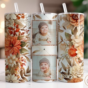 Immagine Tumbler Wrap PNG, Disegni per sublimazione di Tumbler Skinny da 20 oz, Modello per Tumbler fotografico, Disegni per Tumbler con ghepardo, Tumbler famiglia PNG