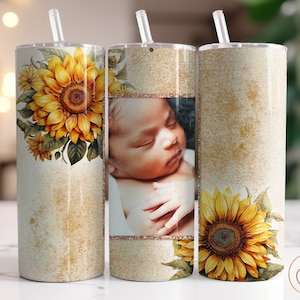 Stampa a sublimazione per bicchieri con foto, PNG da 20 once, modello per bicchieri sottili, PNG dritto