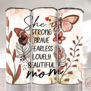 Mother&#39;s Day Quote Mom Quote Mom Tumbler Wrap PNG Seamless Tumbler Designs 20oz Skinny Tumbler Templates