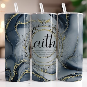 Bible Verse 20 oz Skinny Tumbler Affirmations Tumbler, Christian Quotes, Sublimation Wrap Tumbler Digital Download, Christian Tumbler Wrap