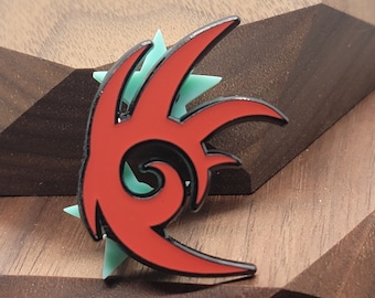 Dark Symbol Enamel Pin