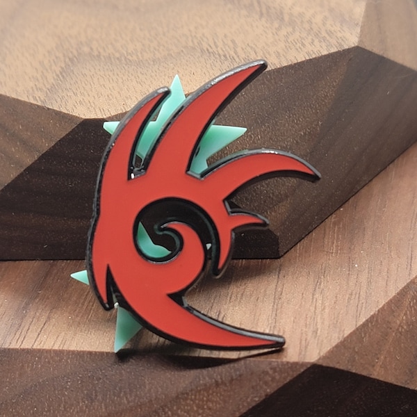 Dark Symbol Enamel Pin