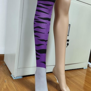 Glamrock Wolf Girl Knee-High Paw Socks