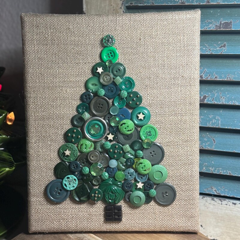 Button Tree Art - Etsy