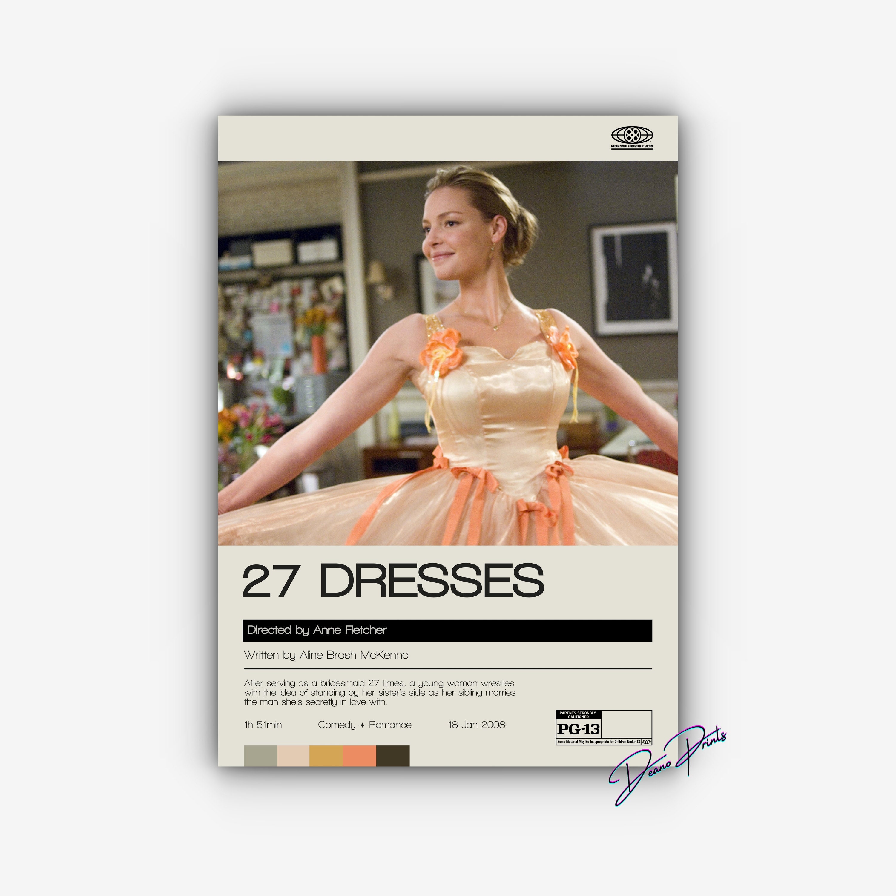 27 dresses movie poster cheap