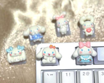 かわいいシナモロールキーキャップセット 124個|Cherry MXスイッチ用