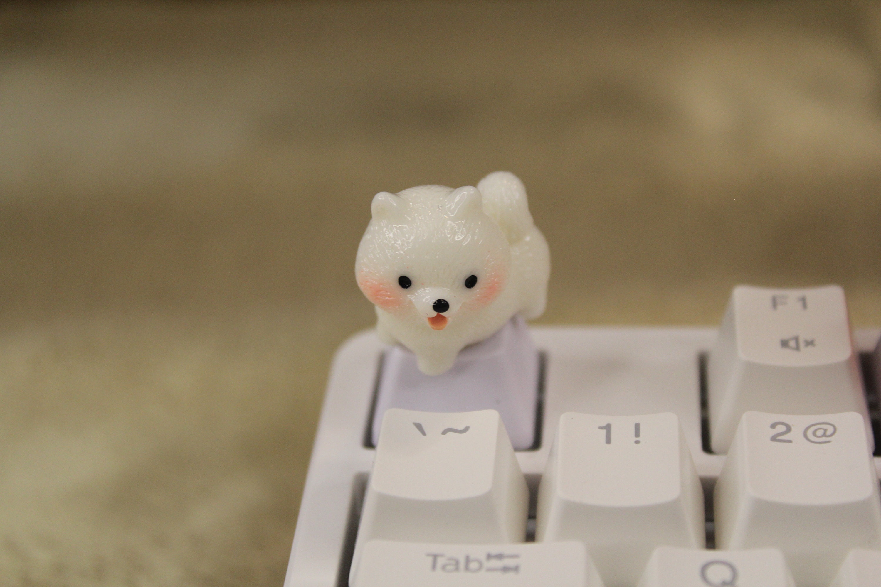 Kawaii Choose Your Dog Keycaps, Pomeranian Keycaps, Maltese Keycap ...
