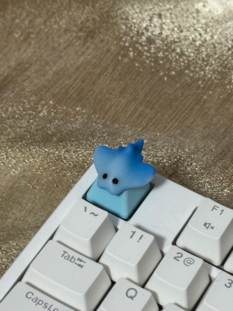Kawaii Sea Creature Character Keycaps, Fish Keycap, Animal Keycaps ...