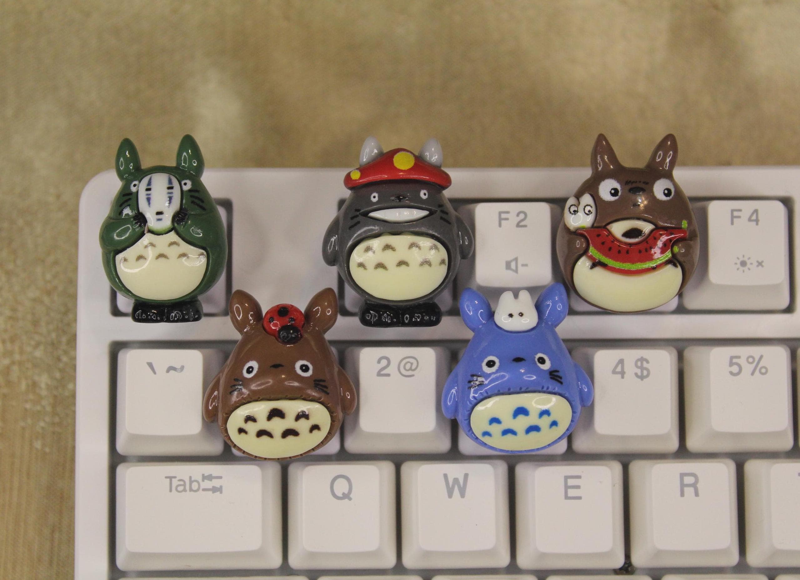 Totoro keycaps - Etsy 日本