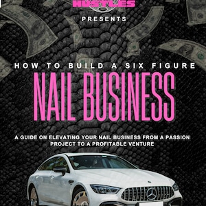 PLR- How To Build A 6 Figure Nail Business E-Book- 100% Fully Customizable - Instant Download