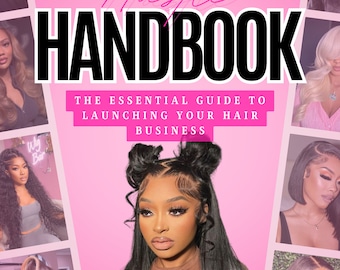 Ebook per il lancio di un'attività nel settore dei capelli - Guida al settore della bellezza (PLR, modello digitale)