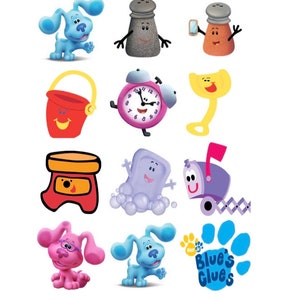 Blue and Friends Custom Edible Image Toppers