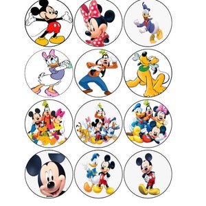 Mickey and Friends Custom Edible Image Toppers